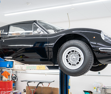 スペチアーレモデルやクラシックカーなどの希少車にも対応